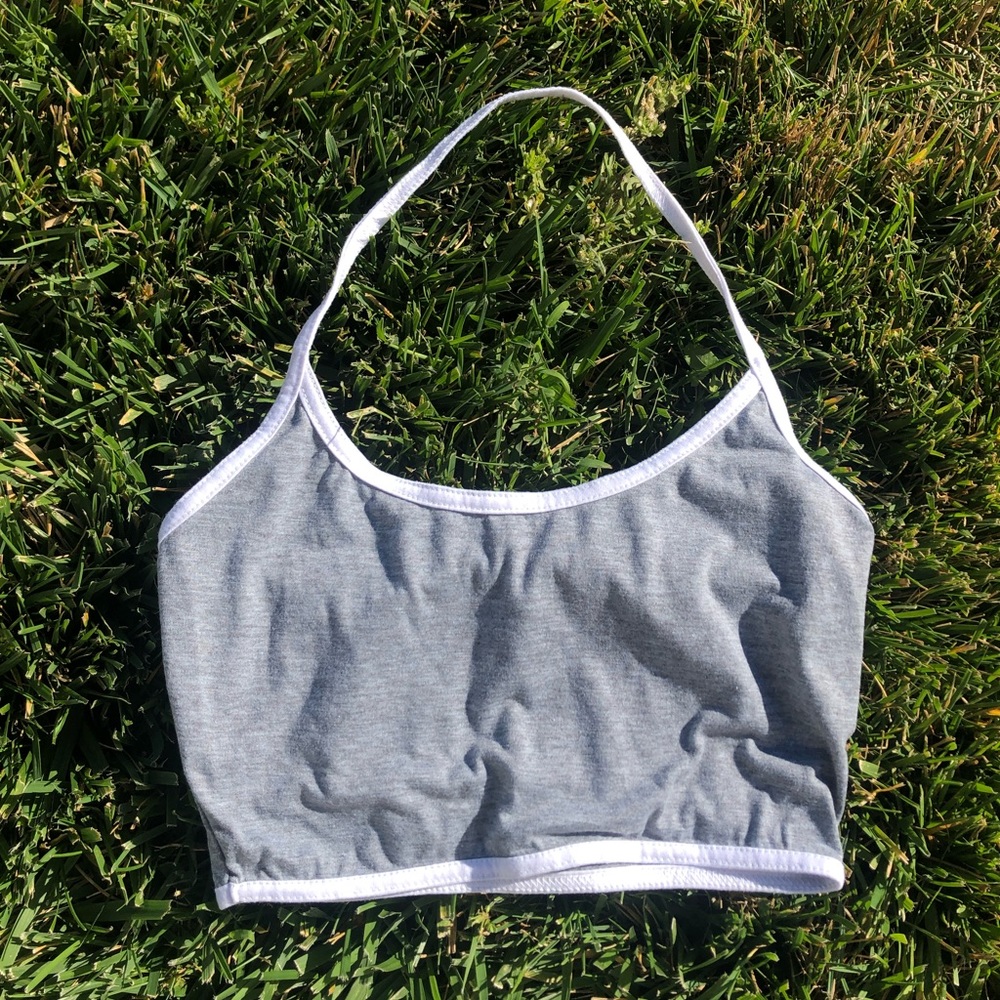 Cropped halter